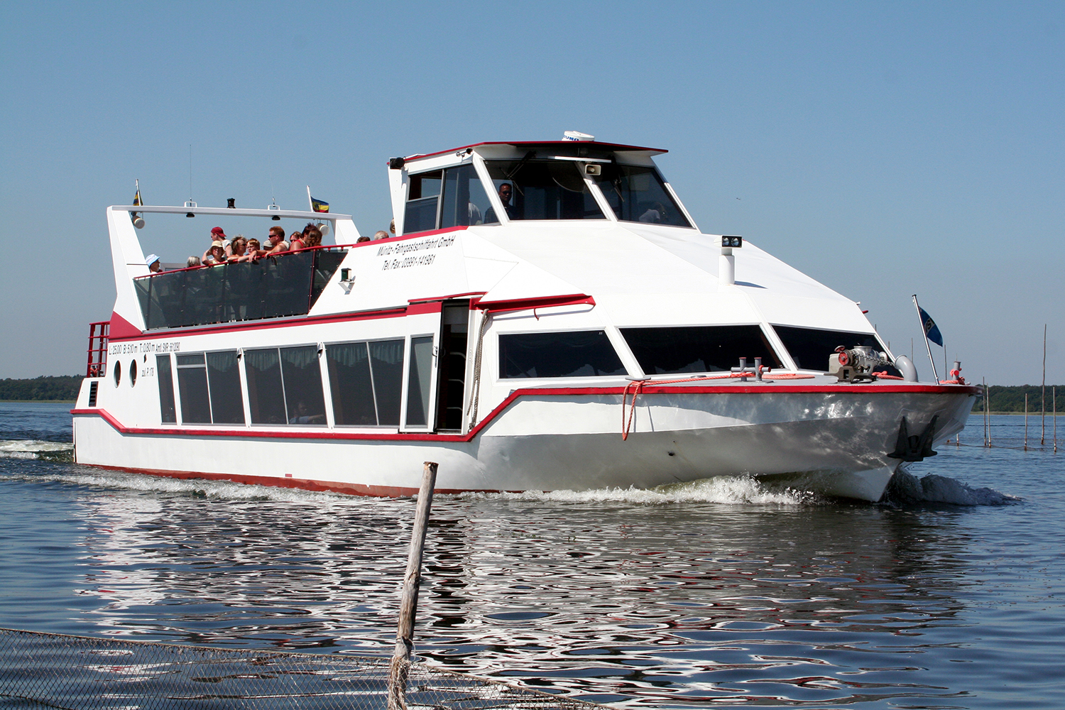 Fahrgastschiff Klink - Weisse Flotte-Müritz
